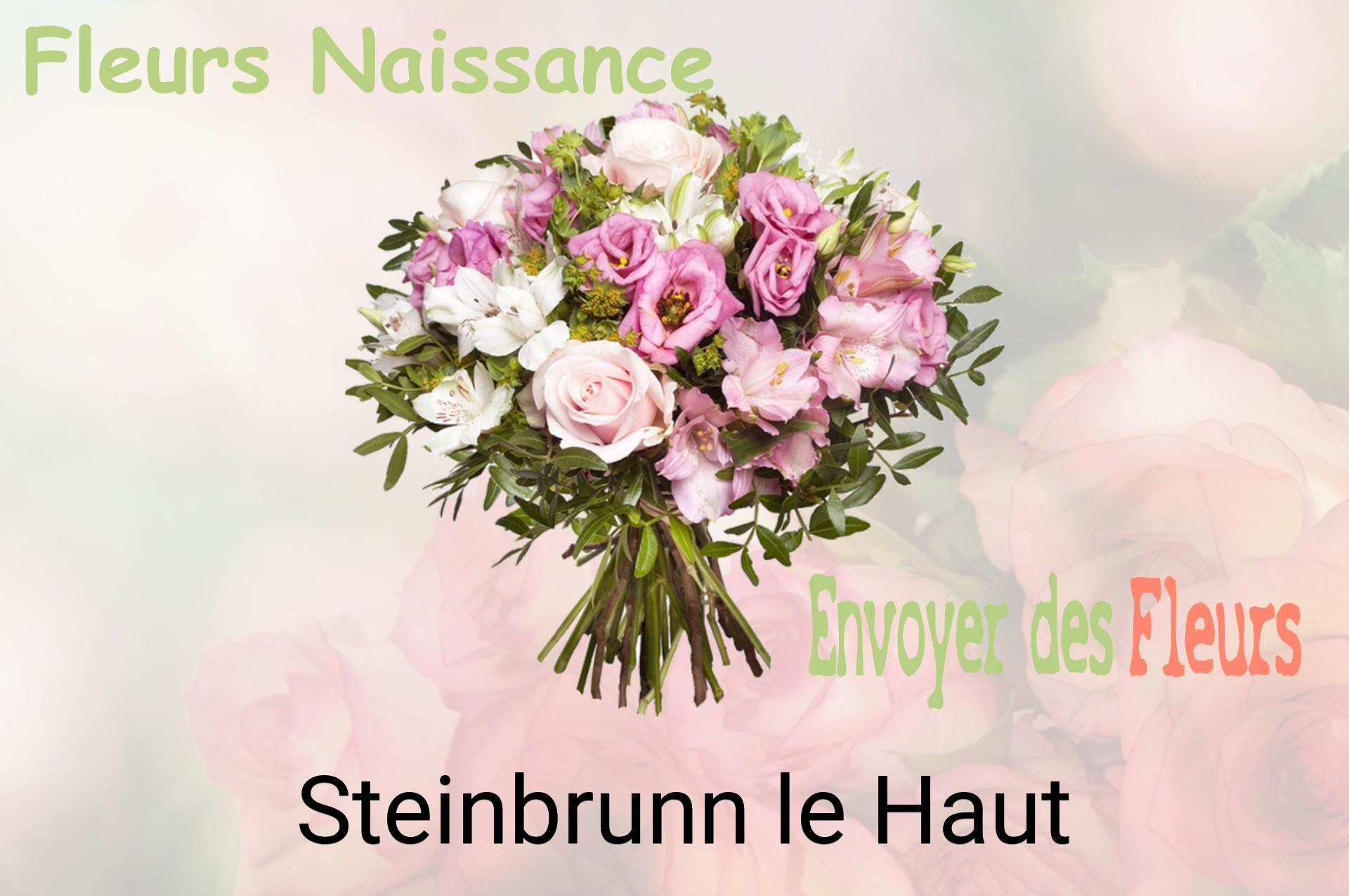 Bouquet de fleurs de naissance livré à Steinbrunn-le-Haut
